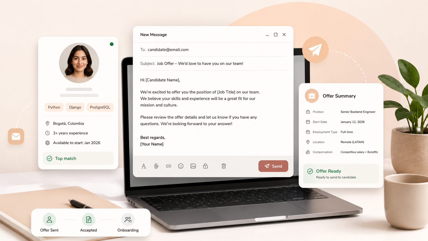 Job Offer Email Template [2026]