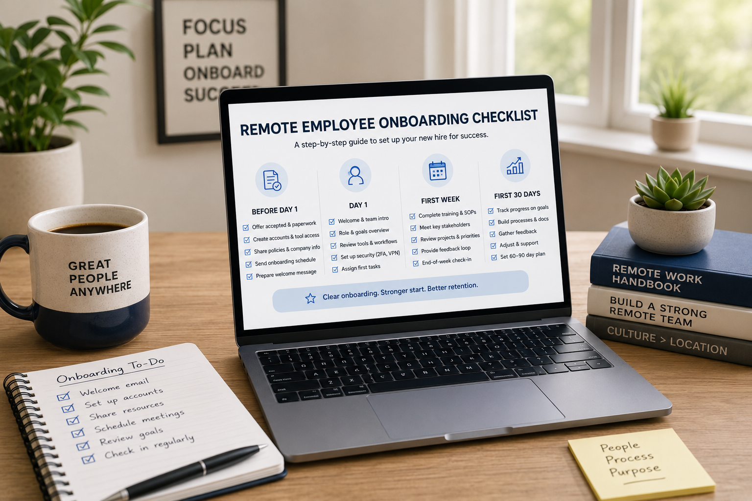 Remote Employee Onboarding Checklist [2026]