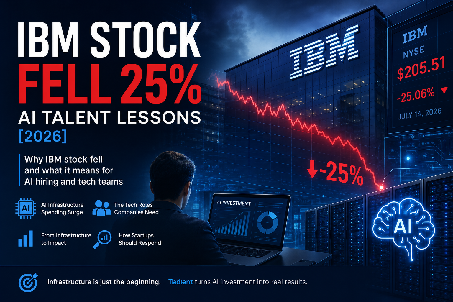 Why IBM Stock Fell: AI Talent Lessons [2026]