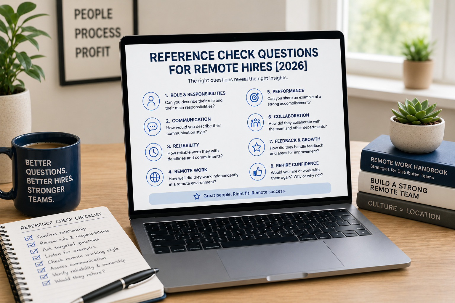 Reference Check Questions for Remote Hires [2026]