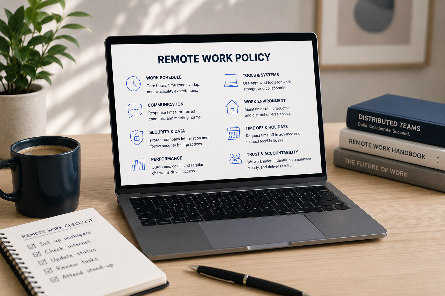 Remote Work Policy Template [2026]