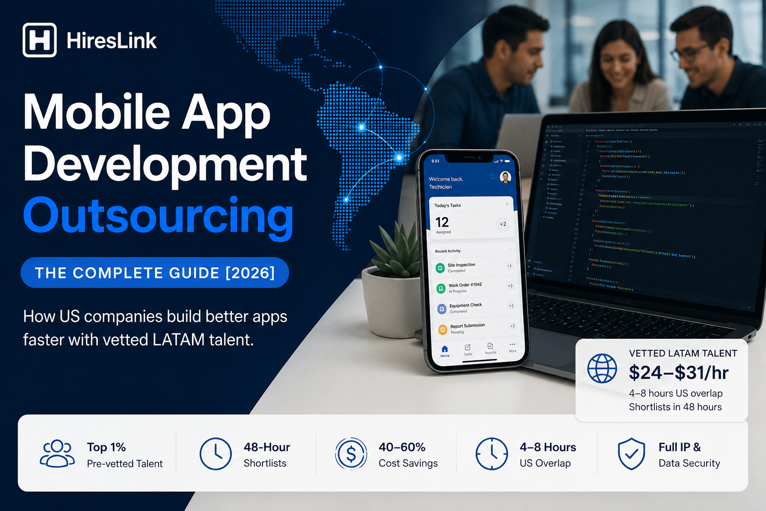 Mobile App Development Outsourcing Guide [2026]
