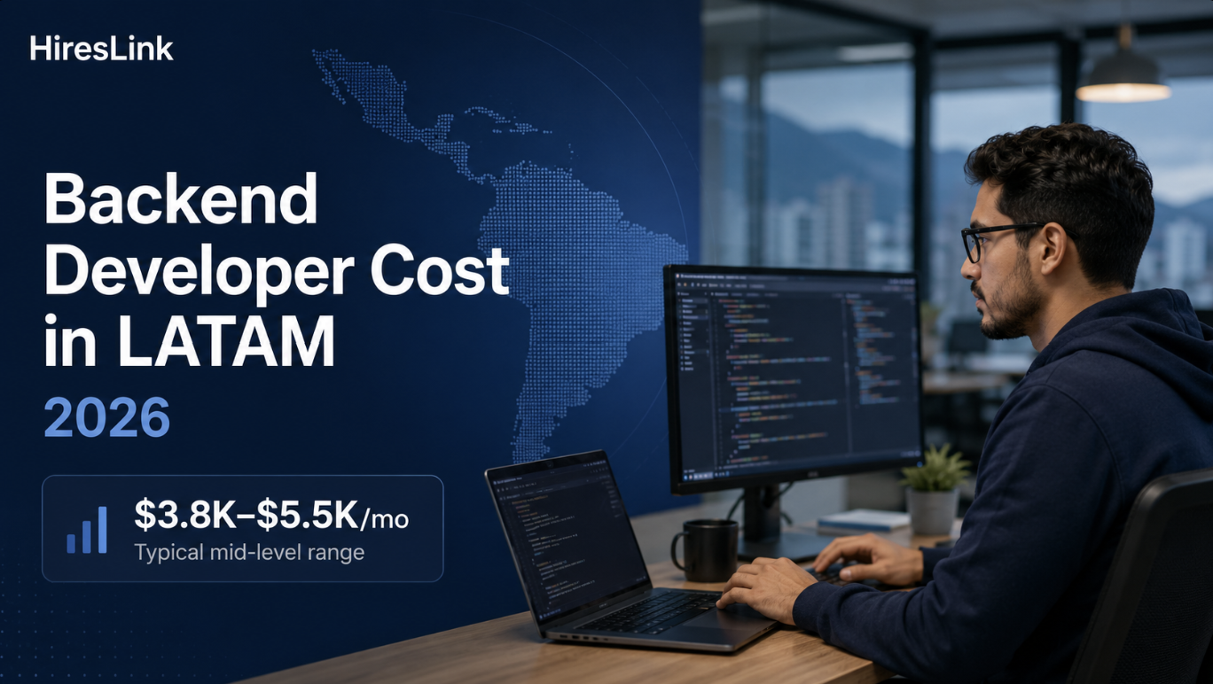Backend Developer Cost in LATAM [2026]