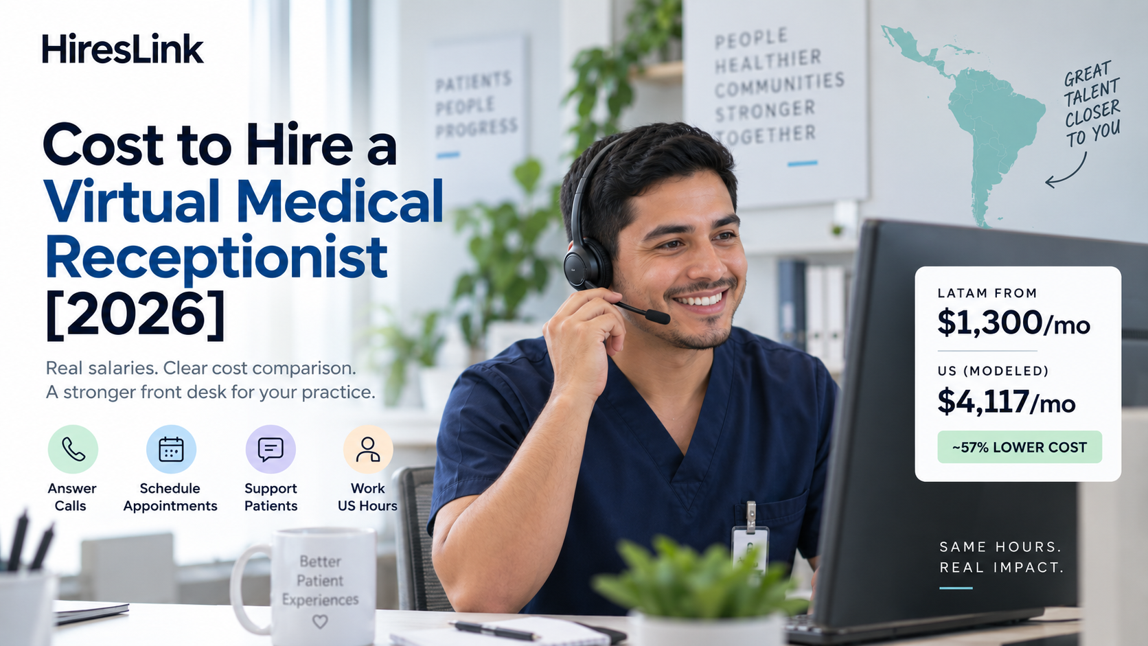 Cost to Hire a Virtual Medical Receptionist [2026]