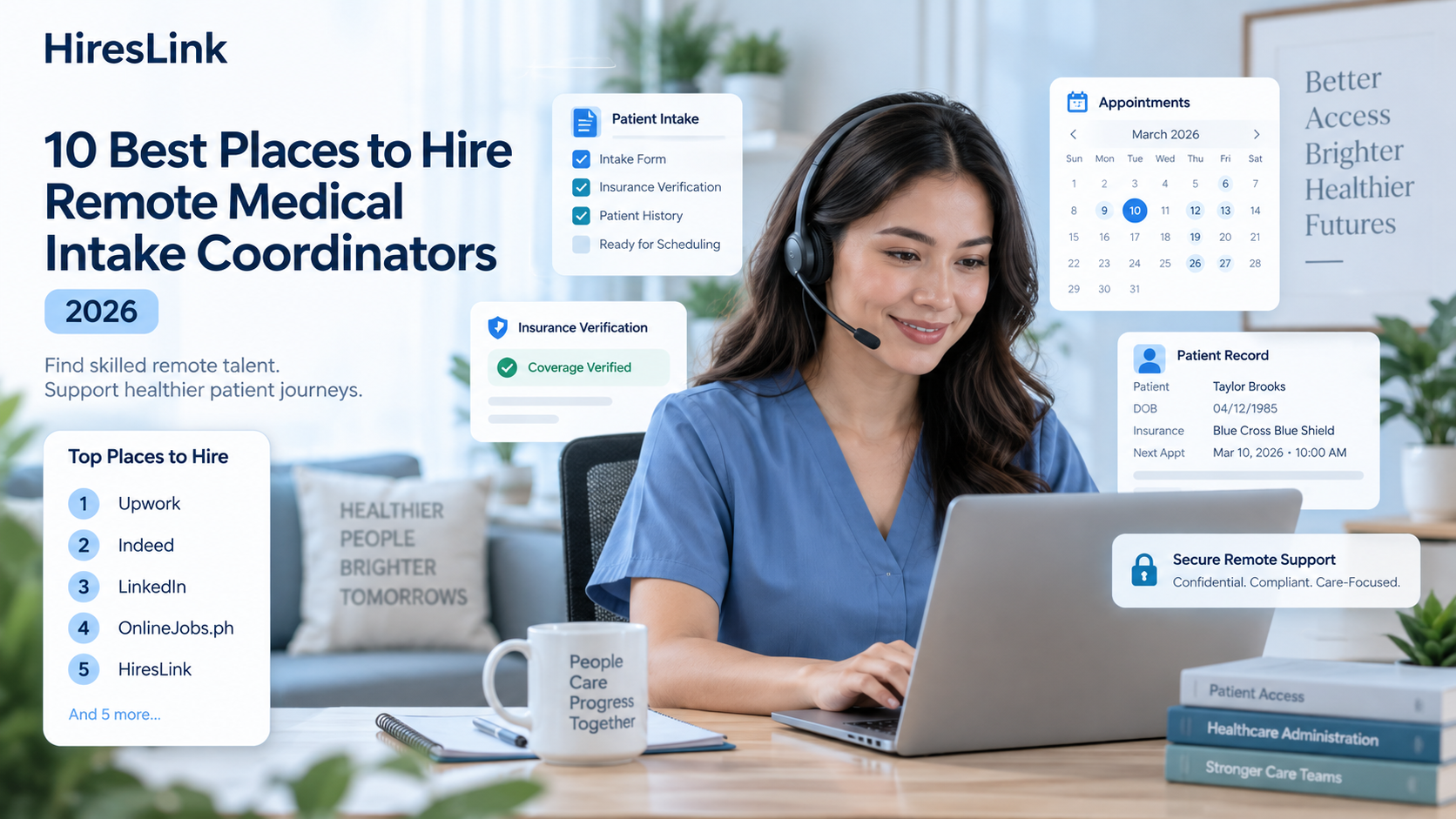 10 Best Places to Hire Remote Medical Intake Coordinators [2026]