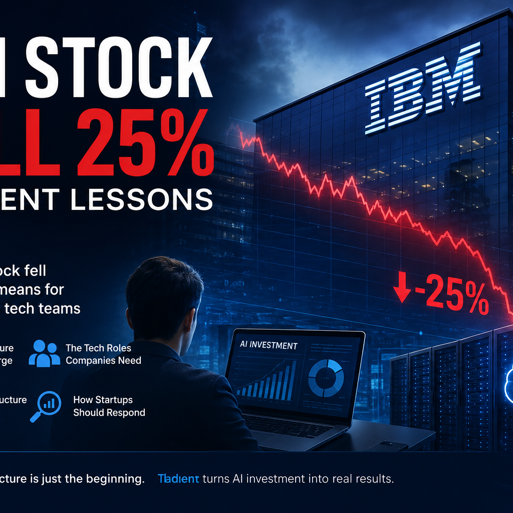 Why IBM Stock Fell: AI Talent Lessons [2026]