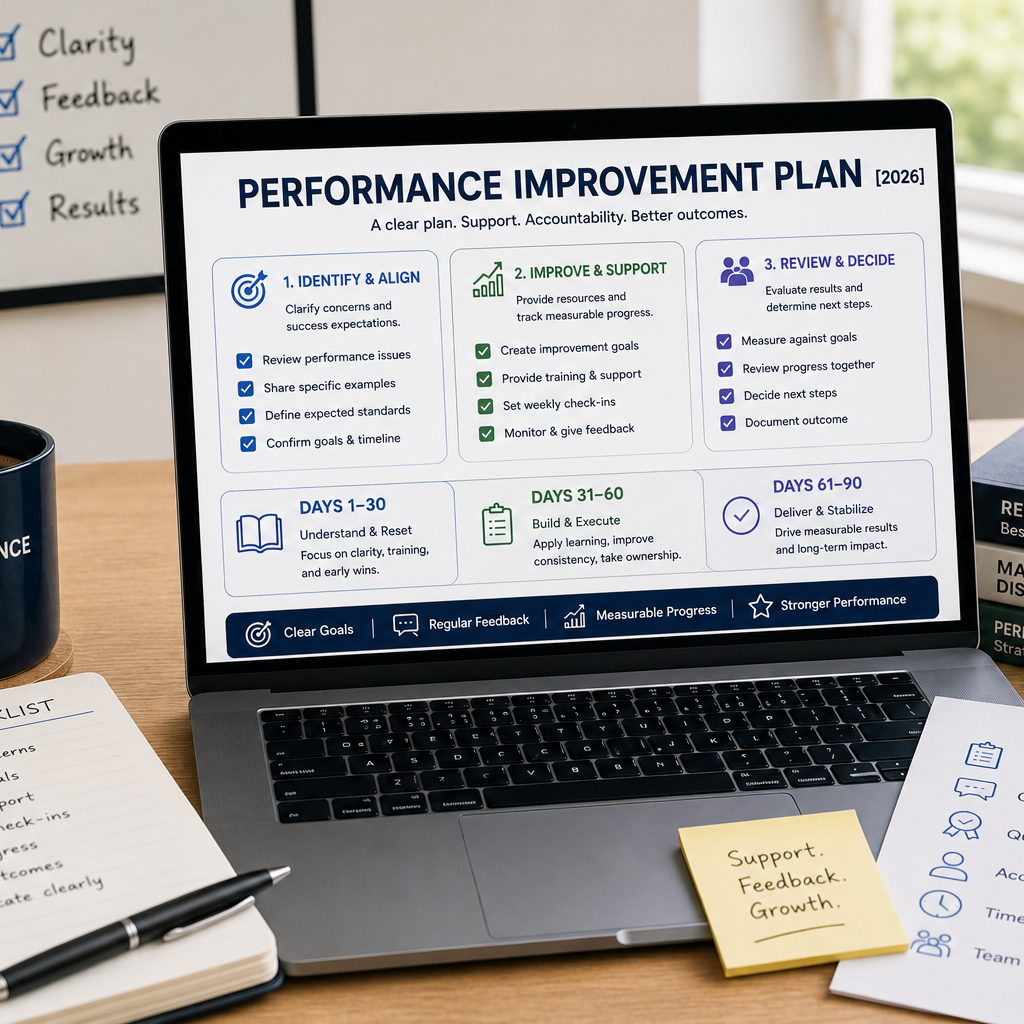 Performance Improvement Plan Template [2026]