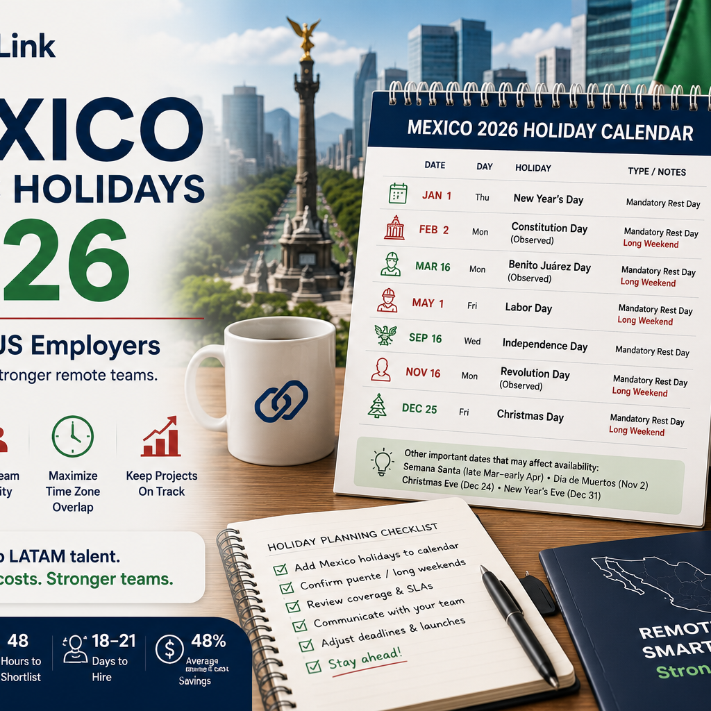 Mexico Public Holidays 2026: Guide for US Employers