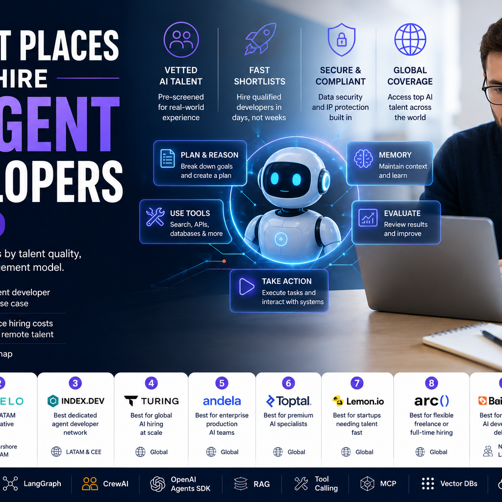 10 Best Places to Hire AI Agent Developers [2026]