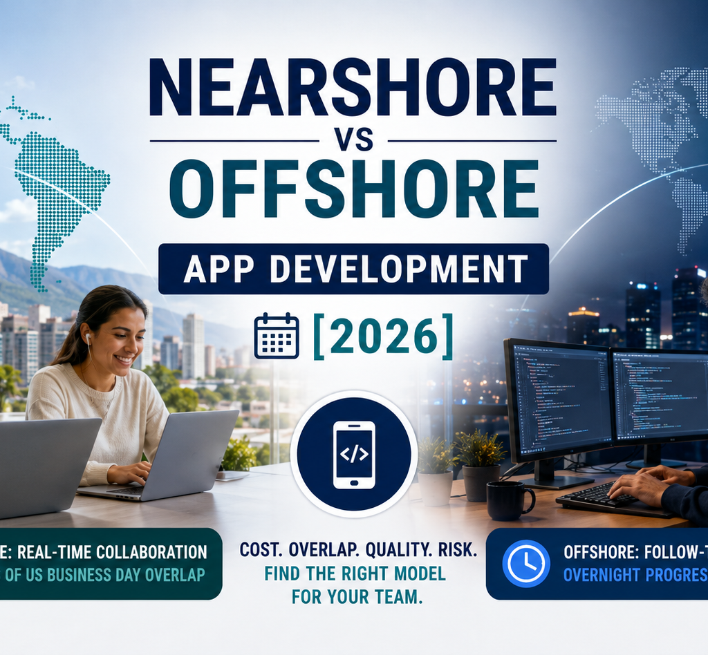 Nearshore vs Offshore App Development [2026]