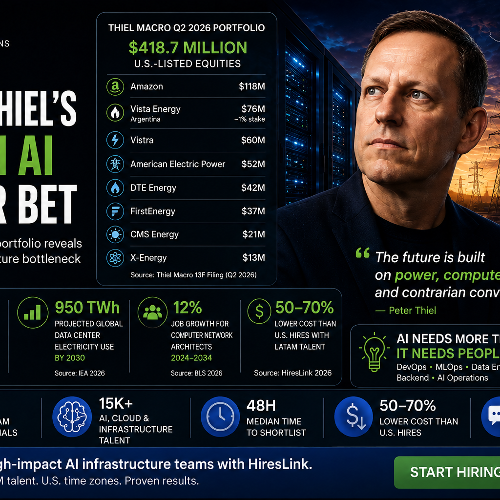Peter Thiel's $419M AI Power Bet [2026]