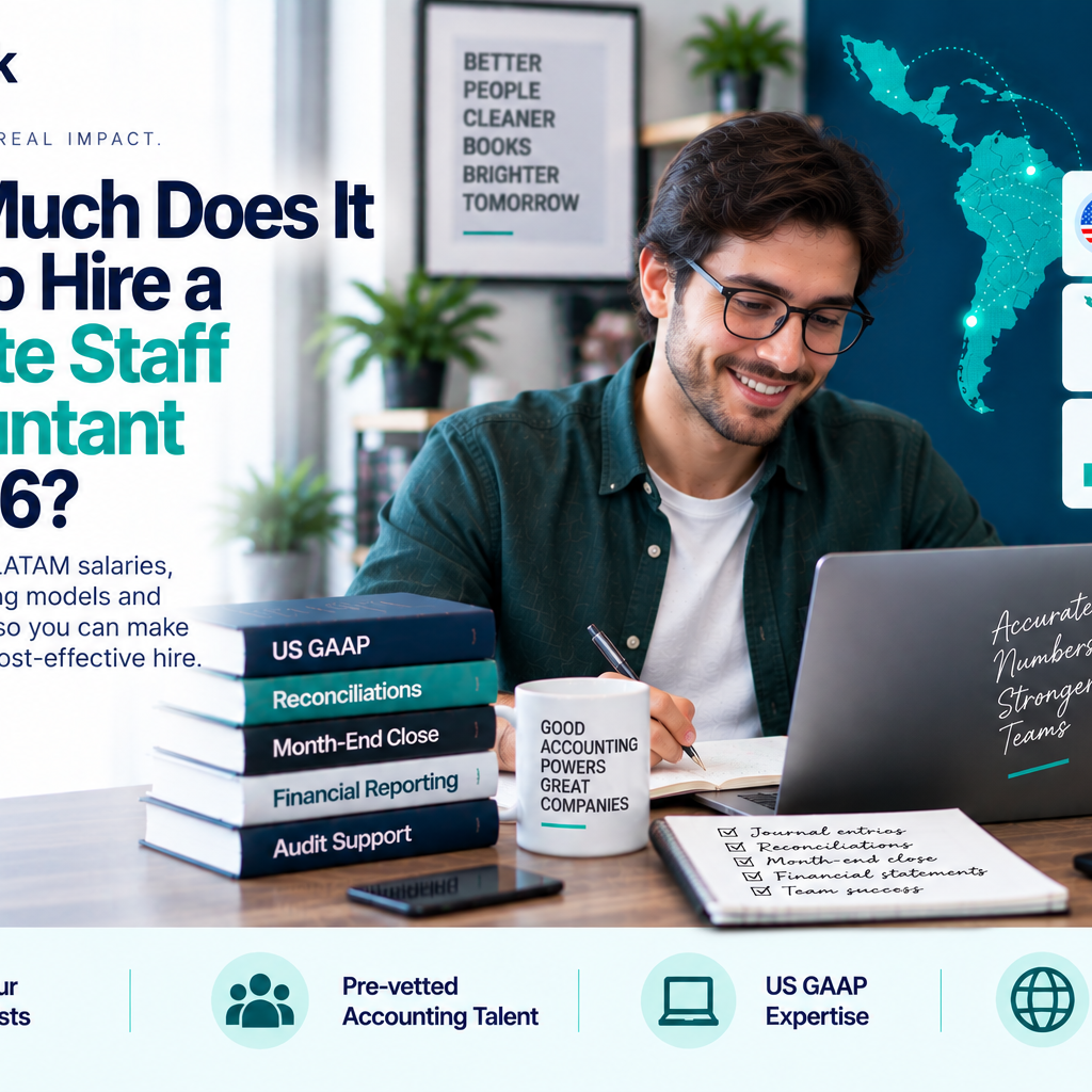 Cost to Hire a Remote Staff Accountant [2026]
